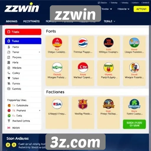 analise das funcionalidades do site zzwin