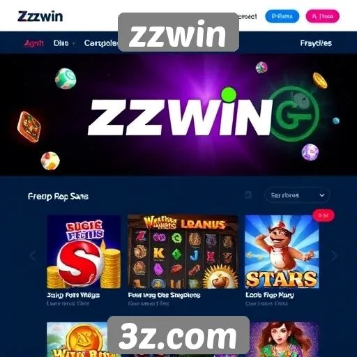 Análise do portfólio de jogos do site zzwin